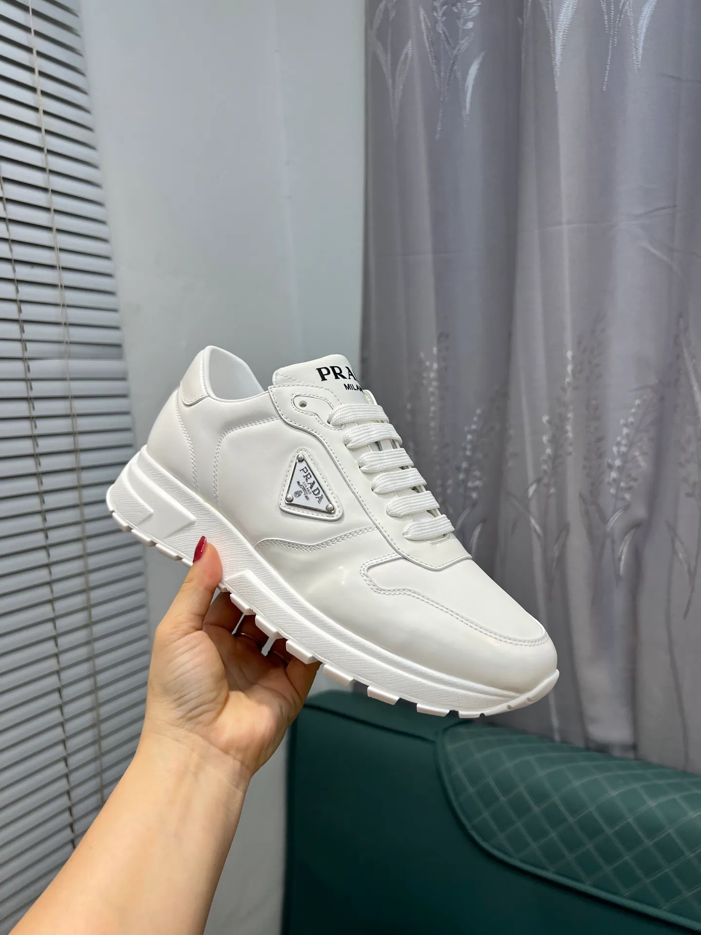 Men's shoes 💰540 PRADA "Prada" casual shoes Regular size: 38-44 (45 can be customized) Product material: Selected cowhide material, genuine leather lining, original outsole